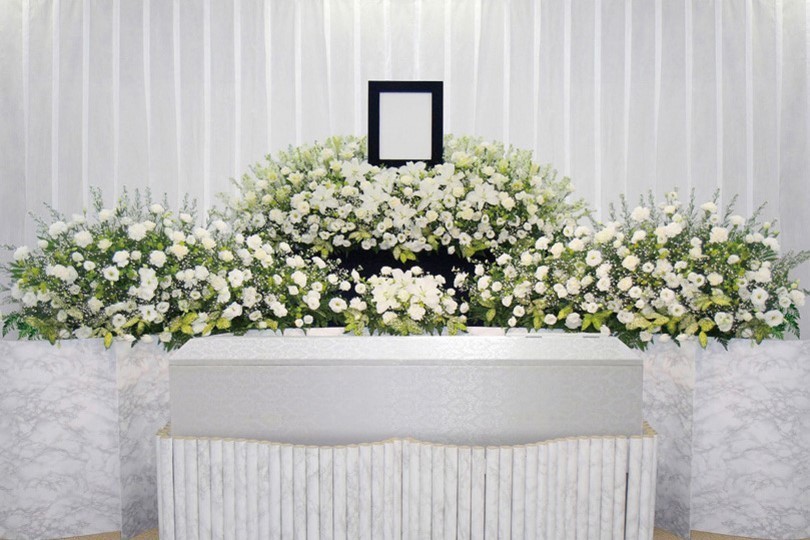 一般葬Ｄプラン花祭壇