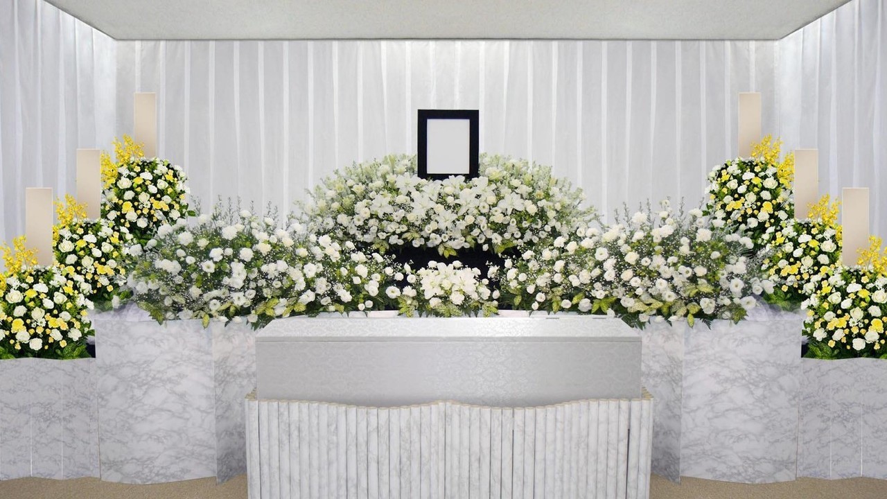 一般葬Ｄプラン花祭壇生花付き
