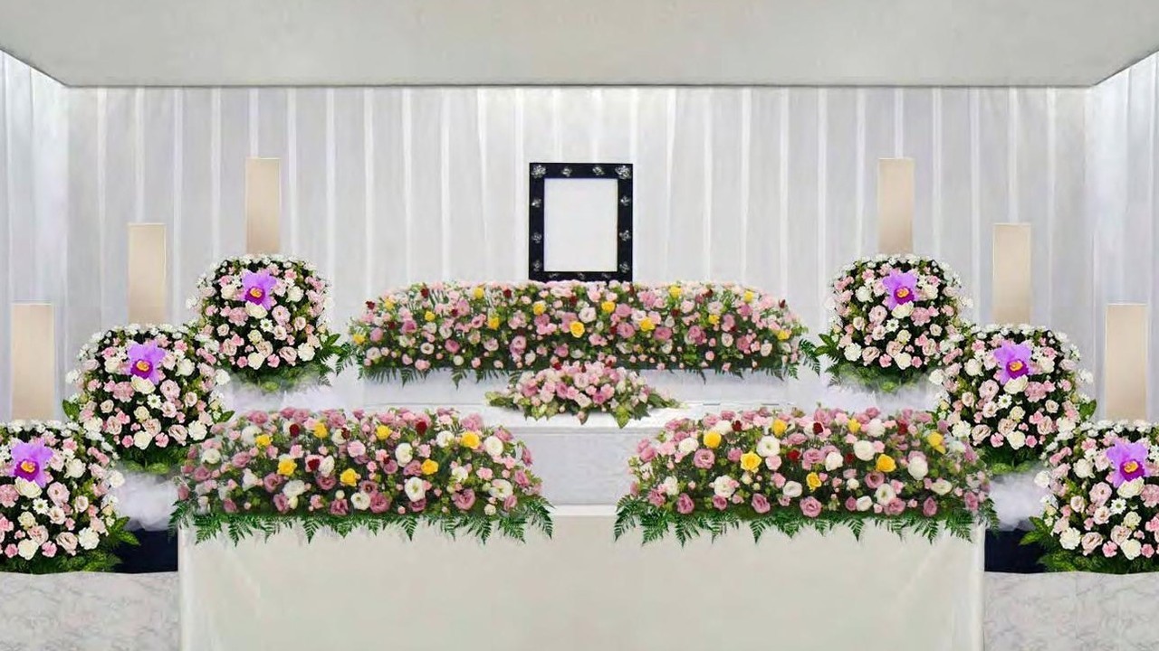 一般葬Ｃプラン花祭壇