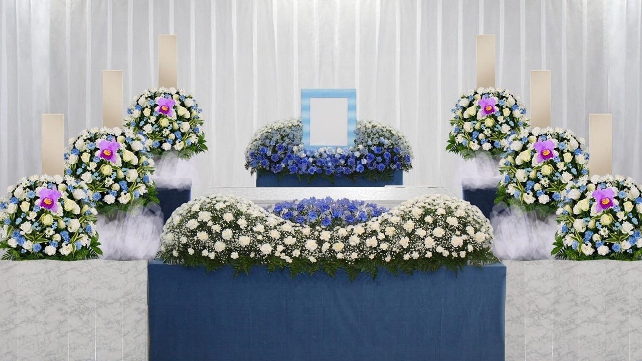 家族葬Ｂプラン花祭壇